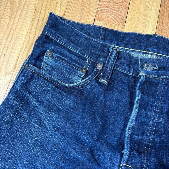 THE STRIKE GOLD Japanese Selvedge Denim Jeans Men’s Size 30 Heavy Denim Cotton - Picture 4 of 16